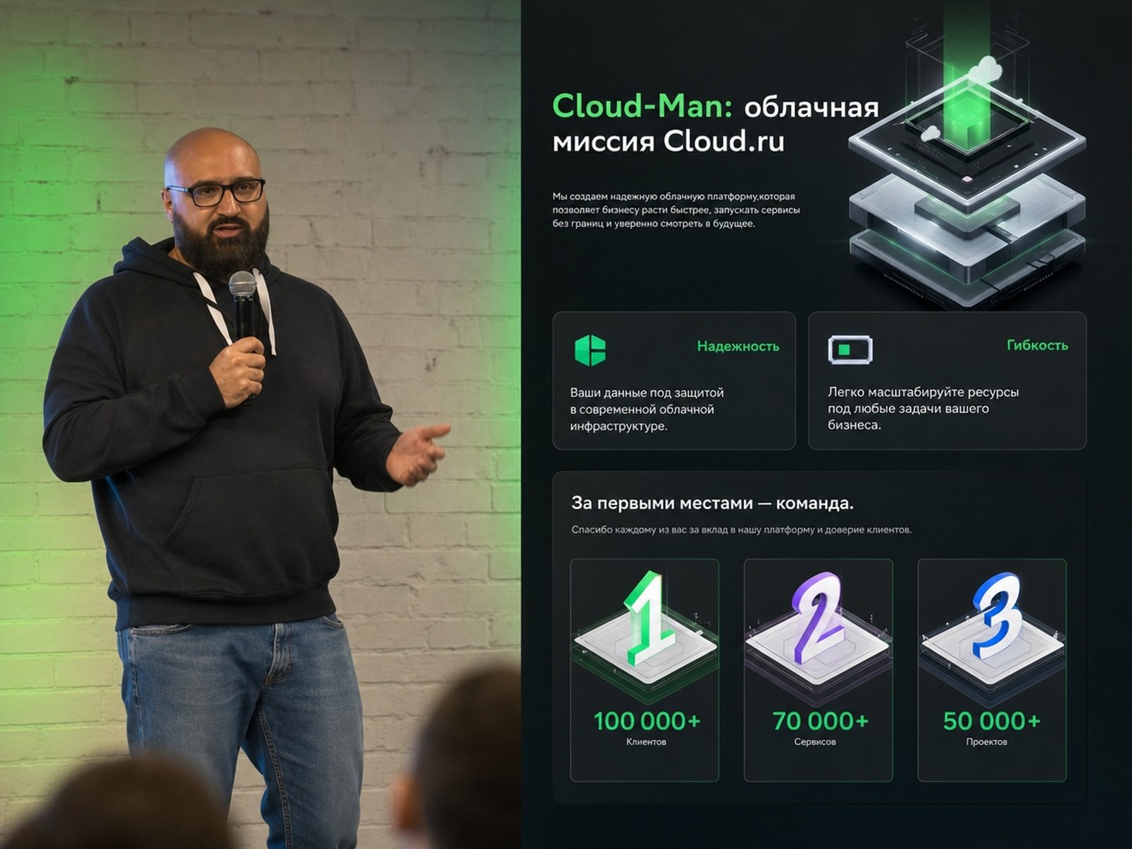 Выступление Данила Дехканова на хабрасеминаре «IT-бренд, на пути к сердцу айтишника», 2024 год